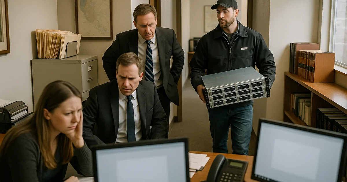 A hands-on remediation at a small Northern Nevada law firm shows how on-site replacement and support stop downtime from cascading into billable loss.