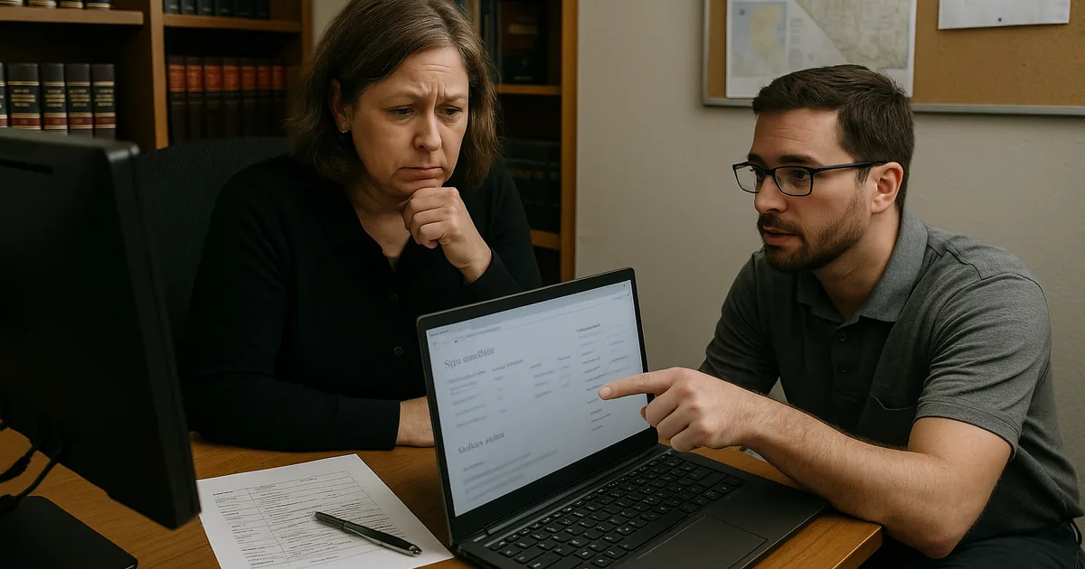On-site containment and review at a law office shows how identity remediation happens in practice and why quick local response matters.