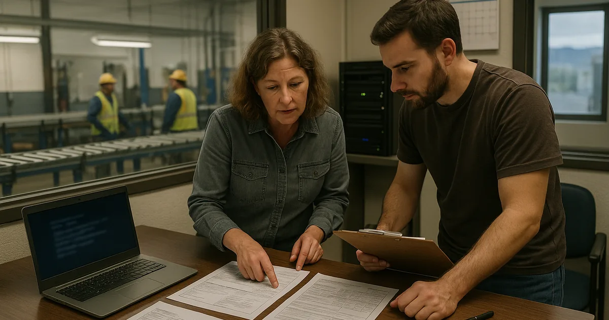 On-site response in a Northern Nevada plant shows how encrypted files can immediately halt production and require hands-on troubleshooting.
