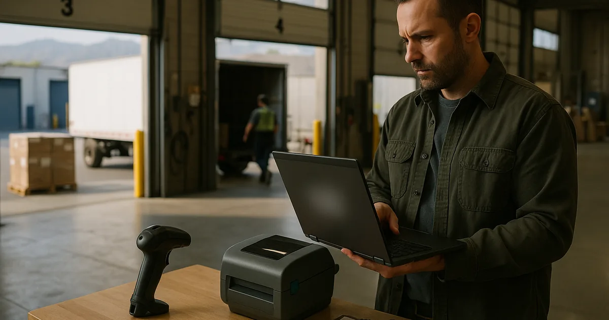 An on-site review at a shipping station highlights how access and device controls can halt operations when they drift from documented procedures.